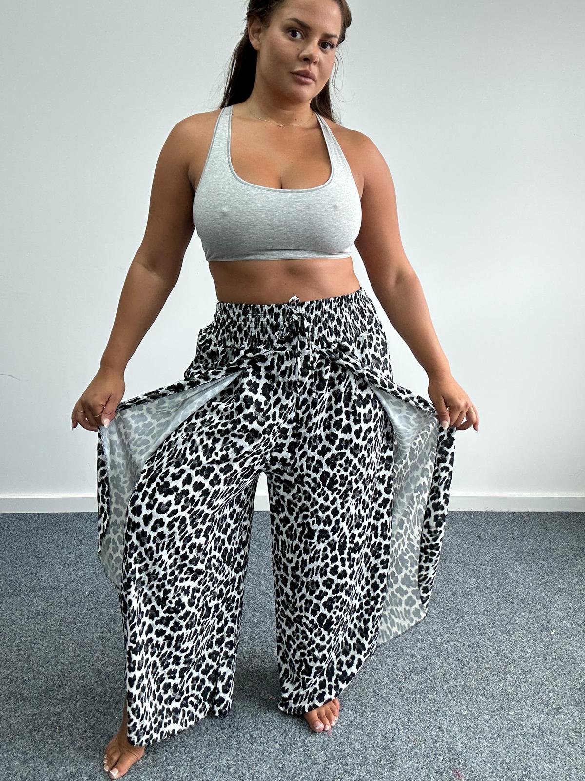 Wendy - Animal print Black