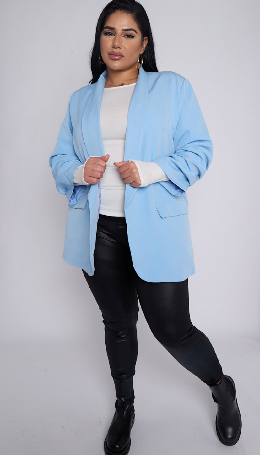 Bella blazer - Pale Blue