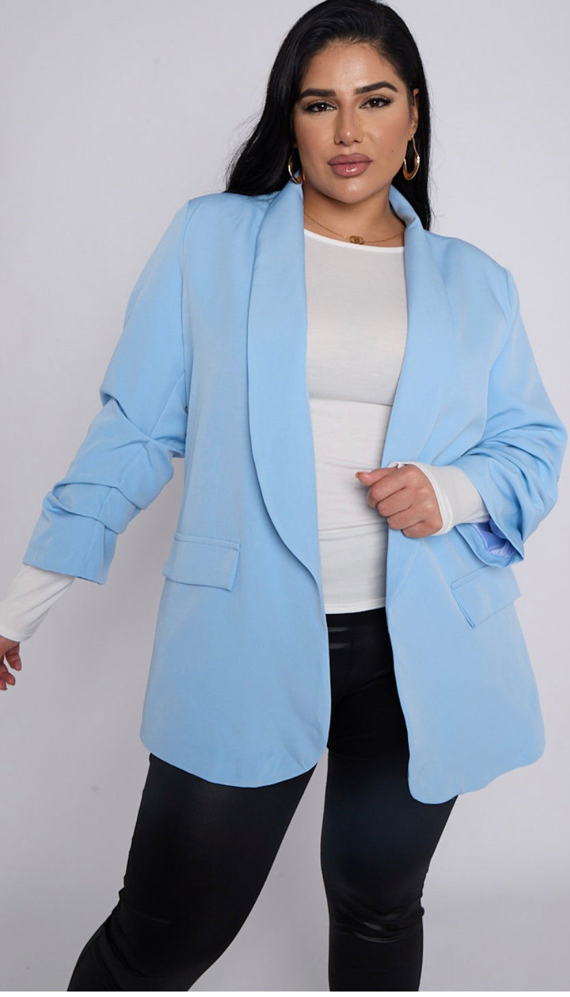 Bella blazer - Pale Blue
