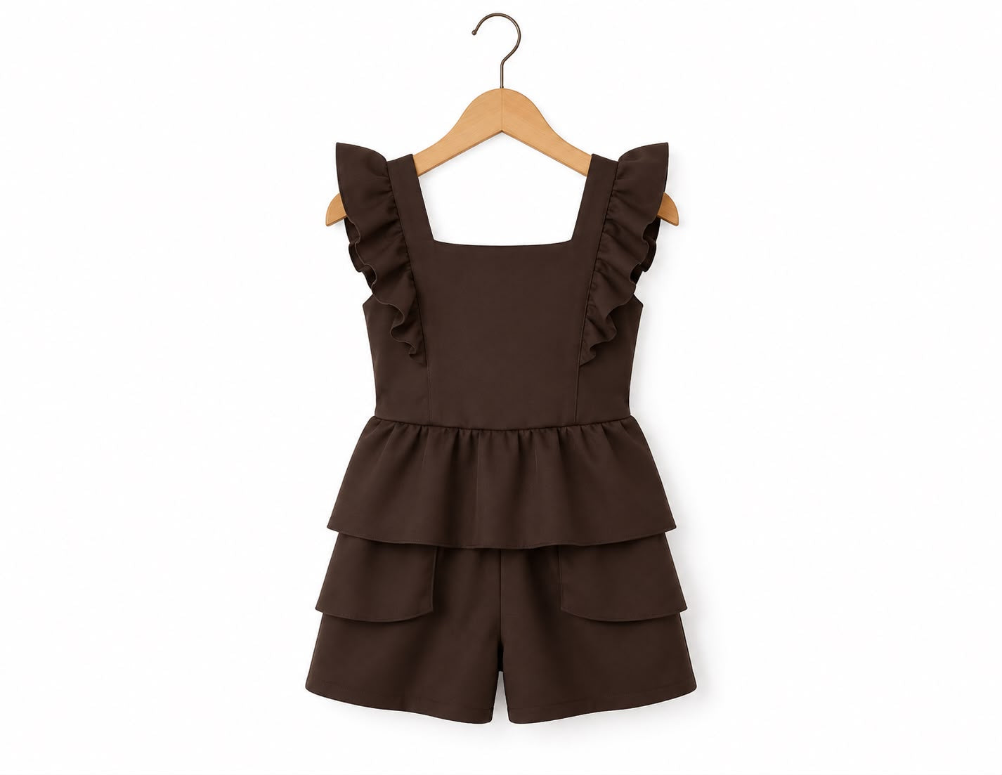 Perrie Playsuit - Brown