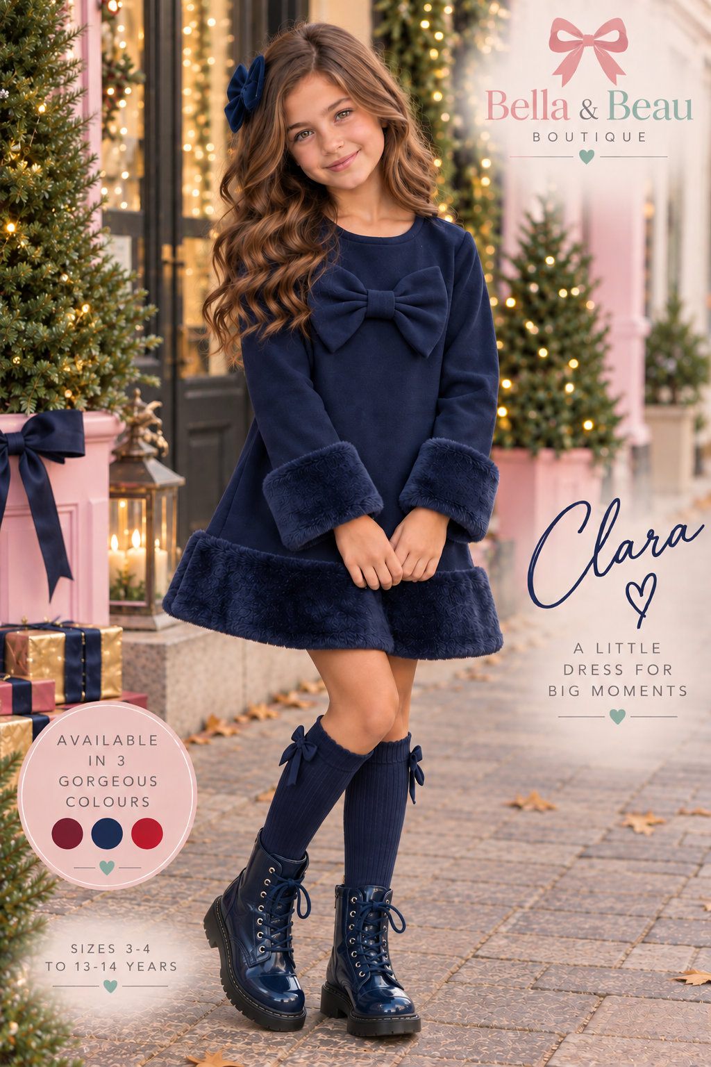 Clara - Navy