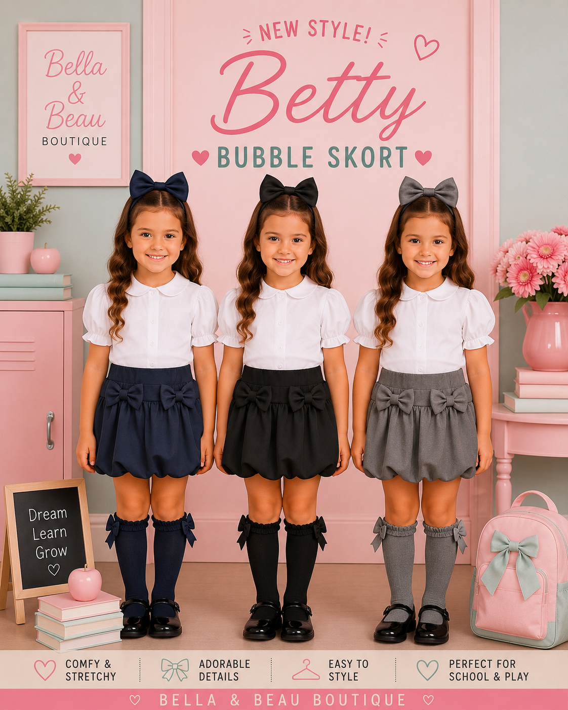 Betty - Navy