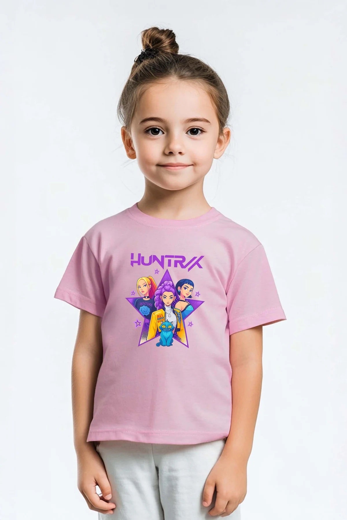 Huntrx Star tee - Pink