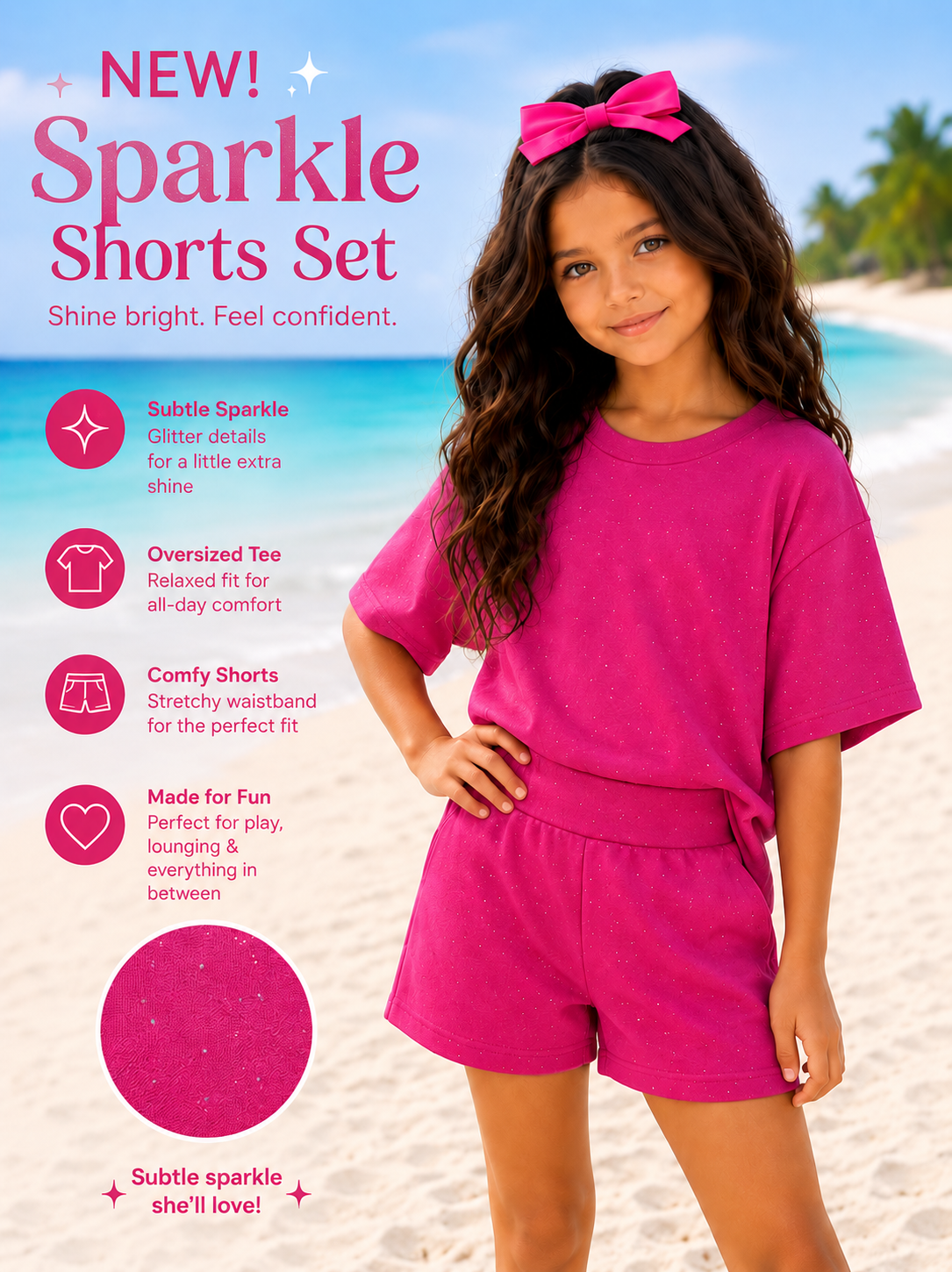 Sienna - Hot Pink