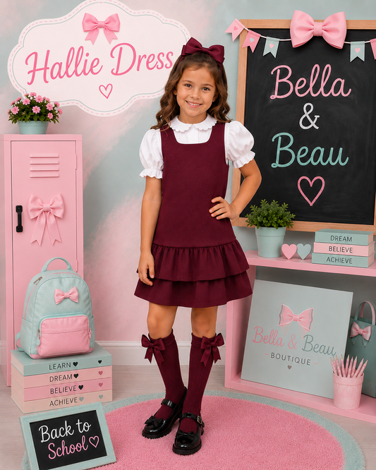 Hallie - Burgandy