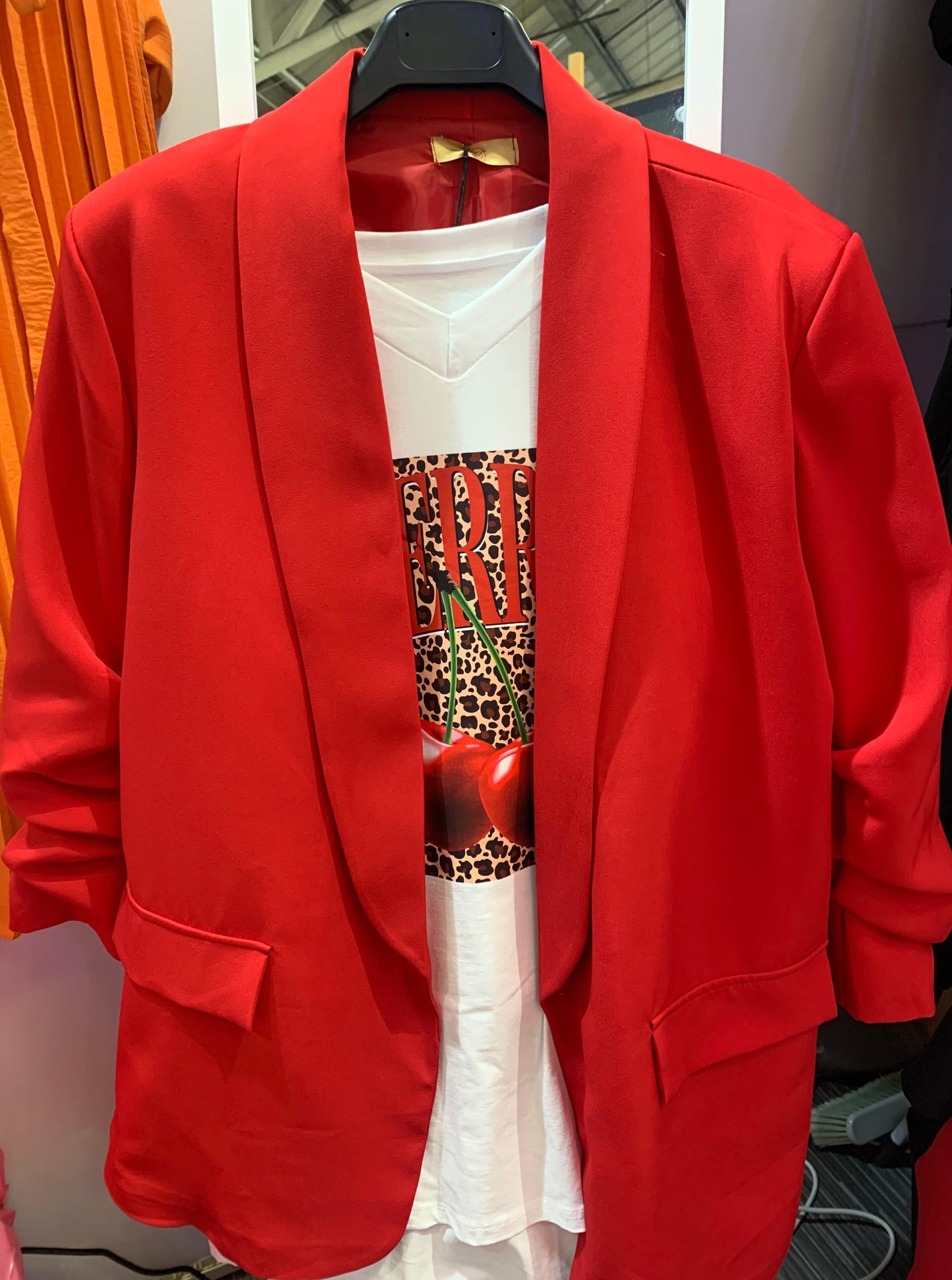 Bella blazer - Red